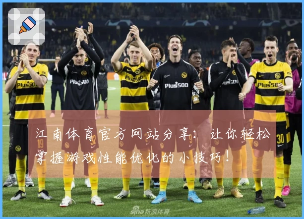 江南体育官方网站分享：让你轻松掌握游戏性能优化的小技巧！
